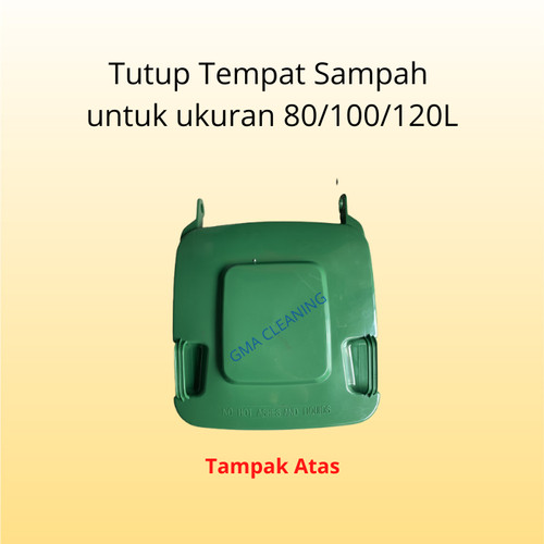 [EZM.0300054] Tutup untuk Tempat Sampah Sulo Ukuran 120 Liter