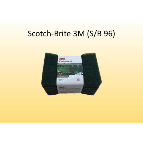 [EZM.0300099] Sikat Cuci Piring / Scotch Brite 3M (S/B 96) Aqua Green Pad