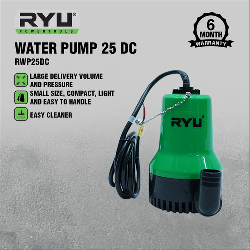 RYU Water Pump 25 DC - Mesin Pompa Kolam Ikan - Pompa Aquarium