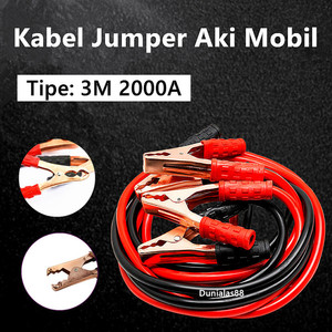 [EZM.1180620] Kabel Jumper Aki Mobil 3 Meter 2000A 3M Pure Heavy Duty Kabel Jemper