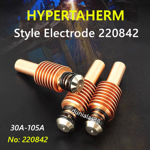 [EZM.1180129] Plasma Cutting Aksesoris Electrode Type 220842 30A-105A