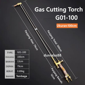[EZM.1180152] G01-100 Gas Cutting Torch 100cm Stang Blender Las Potong 100 cm 1M