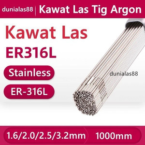[EZM.1180175] Kawat Las Tig Argon ER 316L Stainless Steel Filler 1.6mm 2.0mm 2.5mm