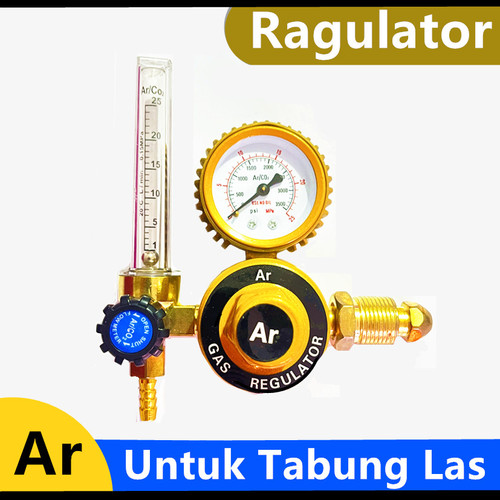 [EZM.1180641] Regulator Gas Argon Ar Untuk Tabung Las Welding Argon