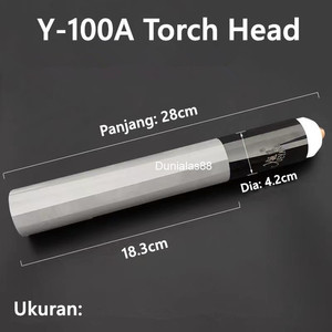 [EZM.1180317] Torch Head Plasma Yueyang 100A YG100 Kepala Nozzle Electrode Air Core