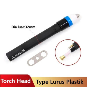 [EZM.1180330] P-80 Torch Body Torch Head Stang Plasma Cutting p80 P 80 Lurus Square