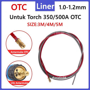 [EZM.1180354] Steel Liner Conduit Liner 1.0-1.2mm 3M Utk MIG Panasonic OTC Torch CO