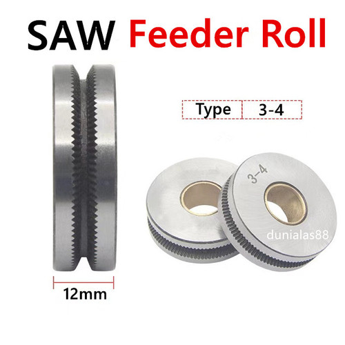 Wire Feeder Wheel Roller SAW Type 3-4 Untuk MZ-630/1000/1250 Mesin Las