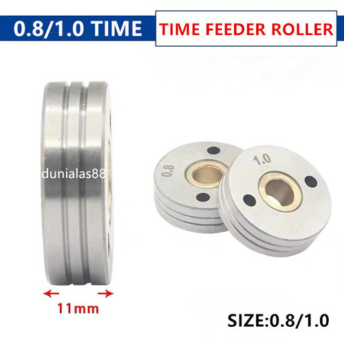 [EZM.1180387] Roller Wire Feeder Wheel Type TIME 0.8-1.0mm MIG Welding Feed Roll mig
