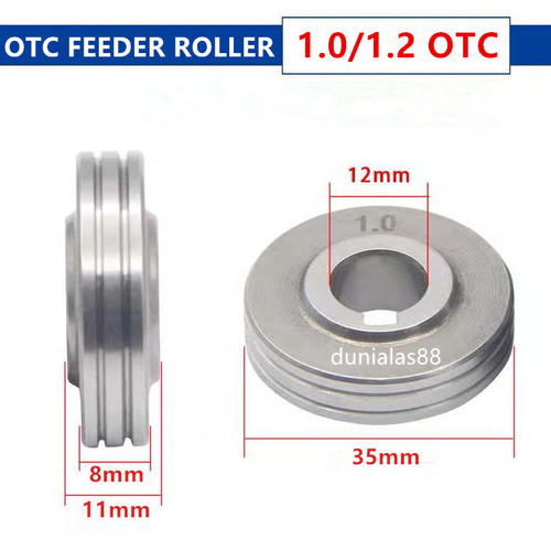 Roller Wire Feeder Wheel Type OTC 1.0-1.2mm MIG Welding Feed Roll mig
