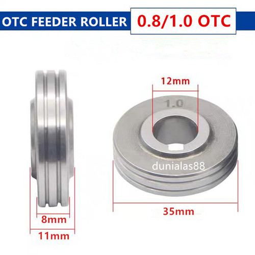 Roller Wire Feeder Wheel Type OTC 0.8-1.0mm MIG Welding Feed Roll mig