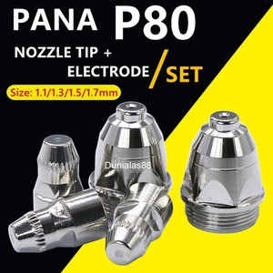 [EZM.1180394] 1Set Nozzle & Electrode Tip P80 Cut Mata Plasma P-80 kulitas BAGUS