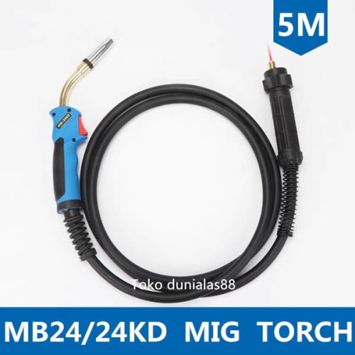 [EZM.1180464] Stang MIG/MAG Torch Type MB 24 MB-24 MB24 Panjang Kabel 5 Meter 5M