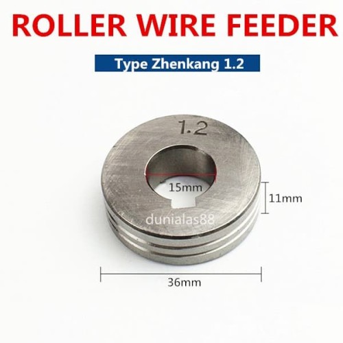 Roller Wire Feeder Type ZHENKANG/tipe JASIC 1.0-1.2 / Feed roll mig