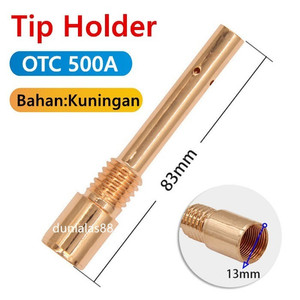 Tip Holder/Body Panasonic&OTC 500A untuk CO2 mig Torch Type OTC