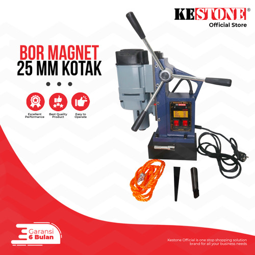 [EZO.5900017] bor magnet 25 mm - Magnetic Drill Mesin Bor Besi Magnet