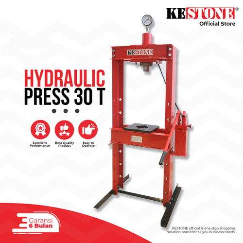 [EZO.5900061] Hydraulic Press 30 Ton - Mesin Alat Press Hidrolik
