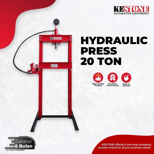 [EZO.5900062] Hydraulic Press 20 Ton - Mesin Alat Press Hidrolik