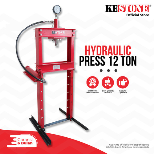 [EZO.5900063] Hydraulic Press 12 Ton - Mesin Alat Press Hidrolik