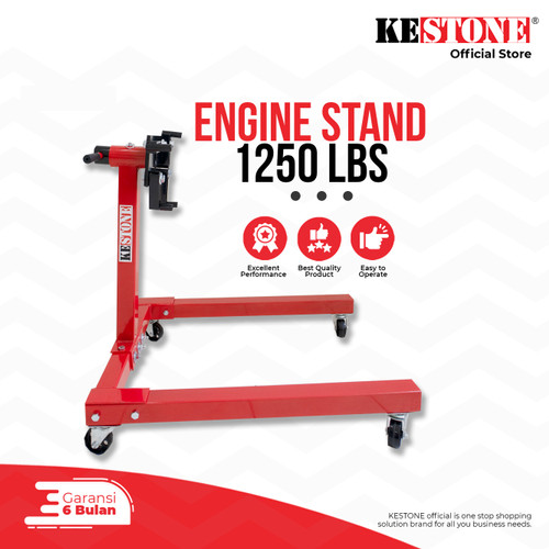 [EZO.5900068] Engine Stand 1250 LBS - Alat Dudukan Service Mesin Mobil