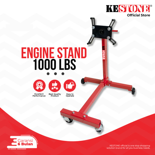 [EZO.5900069] Engine Stand 1000 LBS - Alat Dudukan Service Mesin Mobil