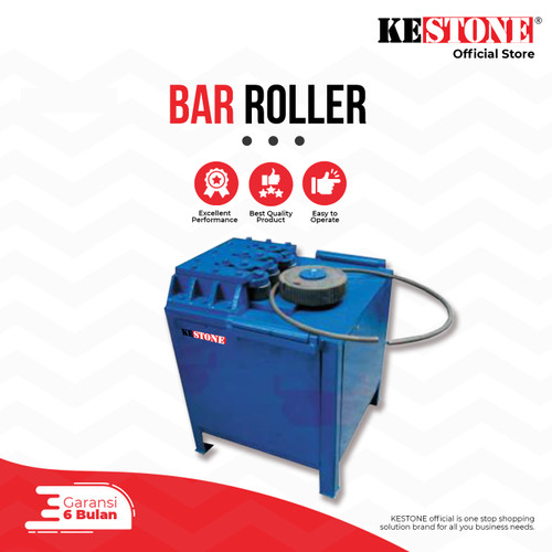 [EZO.5900079] Bar Roller - Mesin Rol Tekuk Besi Beton Bentuk Melingkar