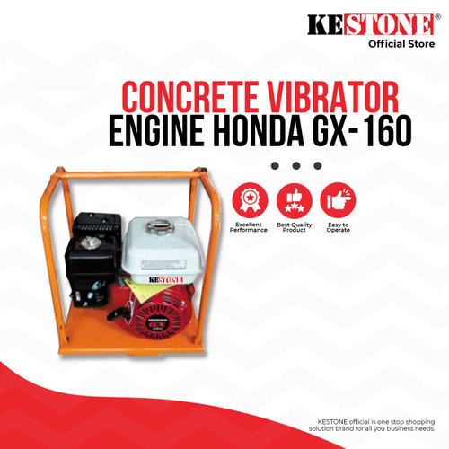 [EZO.5900081] Concrete Vibrator engine Honda GX 160 - Mesin Cor Beton Semen
