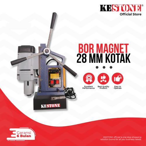 [EZO.5900099] Bor Magnet 28 mm - Magnetic Drill Mesin Bor Besi Magnet