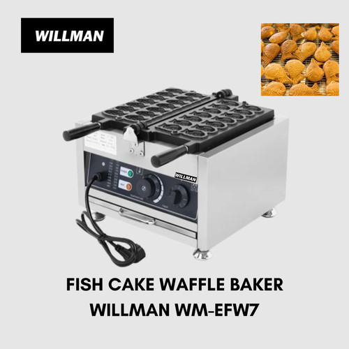 [EZO.5000063] Electric Fish cake Waffle Baker / Cetakan Waffle Bentuk Ikan Japanese