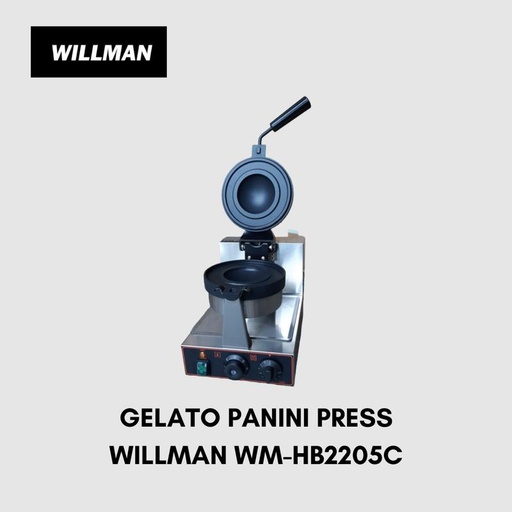 [EZO.5000069] Mesin Ufo Burger Gelato Ice Cream Panini Bun Press Es Krim dalam Roti