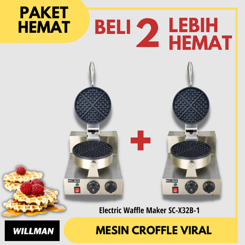 [EZO.5000092] PROMO Mesin Cetak Wafel / Waffle Maker (Electric)