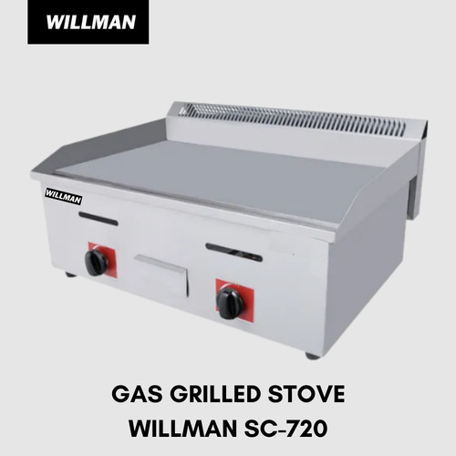 [EZO.5000096] Gas Griddle Full Flat Grilled Stove Mesin Pemanggang Teppanyaki SC-720