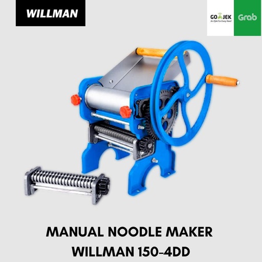 [EZO.5000099] Penggiling/ Giling Mie/ Noodle Maker Manual WILLMAN (2 & 4mm) by GOJEK