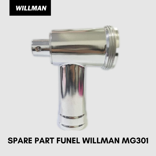 [EZO.5000117] Spare Part: Funel Corong Alumunium Meat Grinder WILLMAN MG301