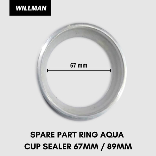 [EZO.5000133] Spare Part: Ring Aqua Cup Sealer Diameter 67 MM / 89 MM