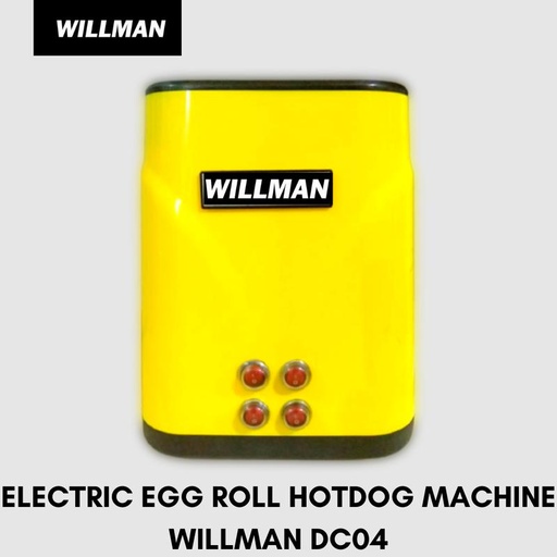 [EZO.5000259] Sostel Sosis Telur / Egg Roll Hot Dog Baker ET-DC4 Listrik 4 Lubang