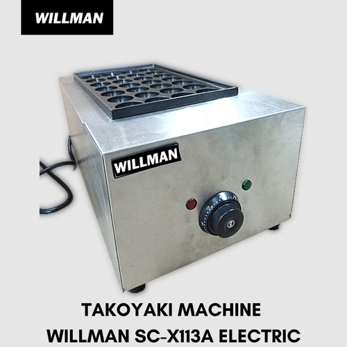 [EZO.5000155] Mesin Panggang Takoyaki LISTRIK Fish Pellet Grill Baker SC- X113A