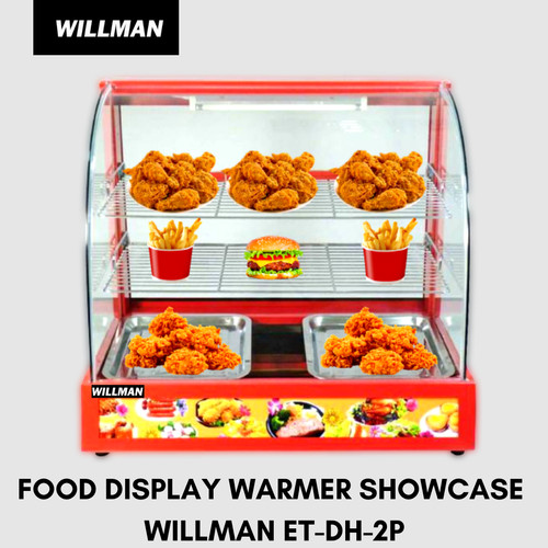 [EZO.5000167] Warming Showcase / Display Penghangat Makanan Dengan Lampu