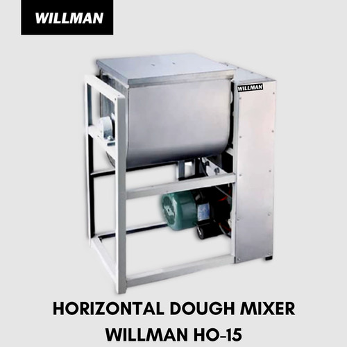 [EZO.5000177] Mesin Pengaduk Adonan Mie / Horizontal Dough Mixer WILLMAN HO-15
