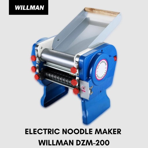 [EZO.5000182] Mesin Penggiling Mie / Noodle Maker WILLMAN DZM-200 (2mm & 6mm)