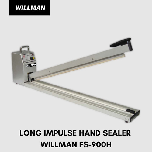 [EZO.5000196] Long Arm Hand Impulse Sealer Mesin Press Plastik Panjang FS-900H 90cm