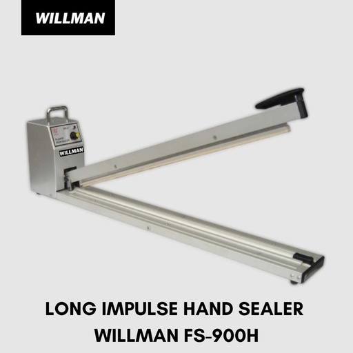 [EZO.5000196] Long Arm Hand Impulse Sealer Mesin Press Plastik Panjang FS-900H 90cm