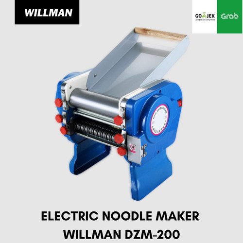 [EZO.5000100] Mesin Penggiling Mie/ Noodle Maker WILLMAN DZM-200 (2mm & 6mm) GOJEK