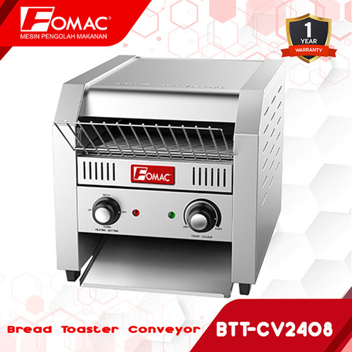 [EZO.5200256] FOMAC Bread Toaster Conveyor BTT-CV2408 Mesin Pemanggang Pembakar Roti