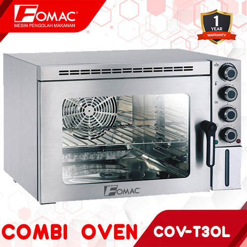 [EZO.5200352] FOMAC Compact Combi Steamer Oven COV-T30L Mesin Pengukus Makanan