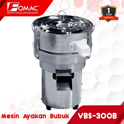 [EZO.5200257] FOMAC Powder Vibrator VBS-300B Mesin Pengayak Tepung Bubuk 20 60 Mesh