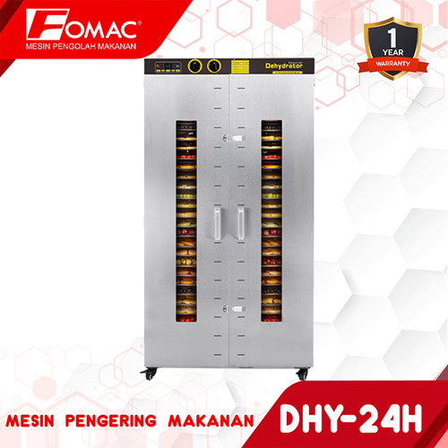 [EZO.5200258] FOMAC Mesin Pengering Makanan DHY-24H Dehydrator 24 Tray Buah Sayur