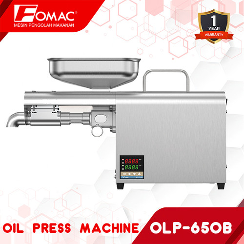 FOMAC Oil Press Machine OLP-650B Mesin Pemeras Minyak Biji Kacang
