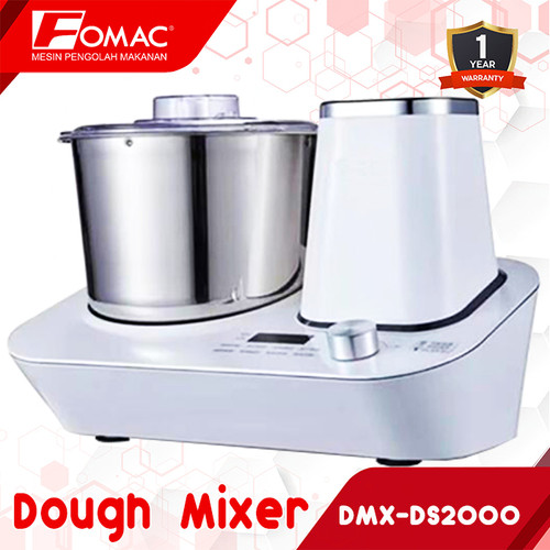 [EZO.5200263] FOMAC Dough Mixer DMX-DS2000 Mesin Pengaduk Penghangat Adonan Roti 4L