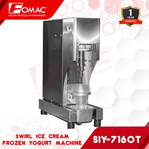 [EZO.5200266] FOMAC SIY-7160T Swirl Ice Cream Frozen Yogurt Machine Mesin Mix Hard